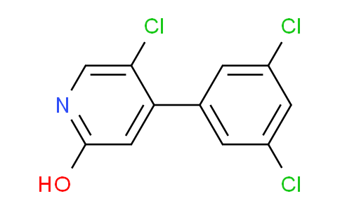 5-Chloro-4-(3,5-dichlorophenyl)-2-hydroxypyridine