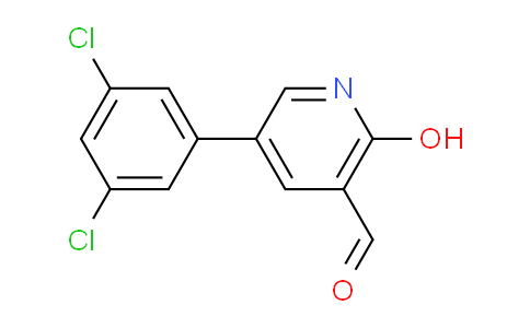 5-(3,5-Dichlorophenyl)-2-hydroxynicotinaldehyde