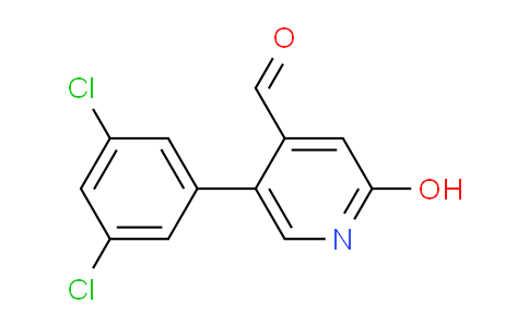 AM86372 | 1361762-03-9 | 5-(3,5-Dichlorophenyl)-2-hydroxyisonicotinaldehyde