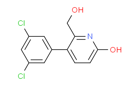 AM86377 | 1361739-67-4 | 3-(3,5-Dichlorophenyl)-6-hydroxypyridine-2-methanol