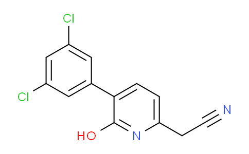 AM86383 | 1361501-42-9 | 3-(3,5-Dichlorophenyl)-2-hydroxypyridine-6-acetonitrile