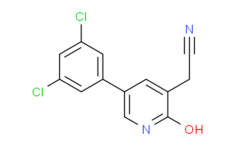 AM86385 | 1361778-39-3 | 5-(3,5-Dichlorophenyl)-2-hydroxypyridine-3-acetonitrile