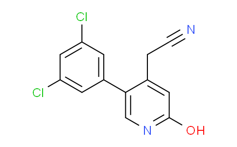 AM86386 | 1361878-67-2 | 5-(3,5-Dichlorophenyl)-2-hydroxypyridine-4-acetonitrile