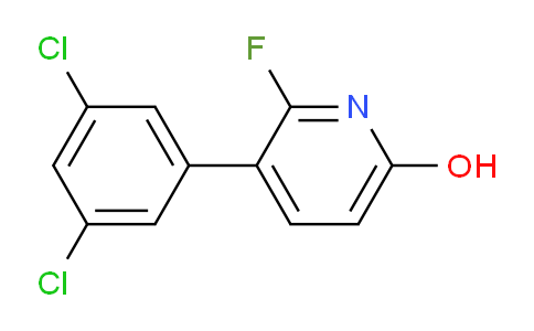 3-(3,5-Dichlorophenyl)-2-fluoro-6-hydroxypyridine