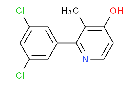 2-(3,5-Dichlorophenyl)-4-hydroxy-3-methylpyridine