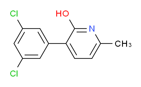 3-(3,5-Dichlorophenyl)-2-hydroxy-6-methylpyridine