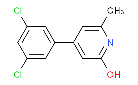 4-(3,5-Dichlorophenyl)-2-hydroxy-6-methylpyridine