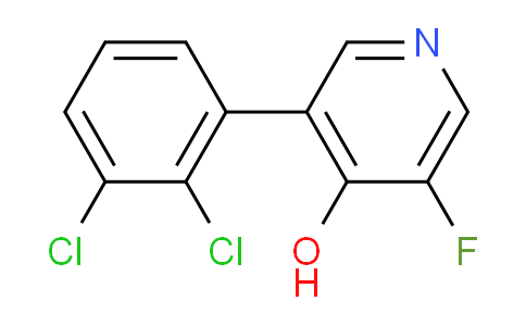 3-(2,3-Dichlorophenyl)-5-fluoro-4-hydroxypyridine