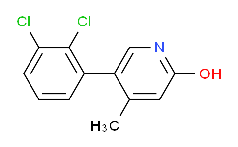 5-(2,3-Dichlorophenyl)-2-hydroxy-4-methylpyridine
