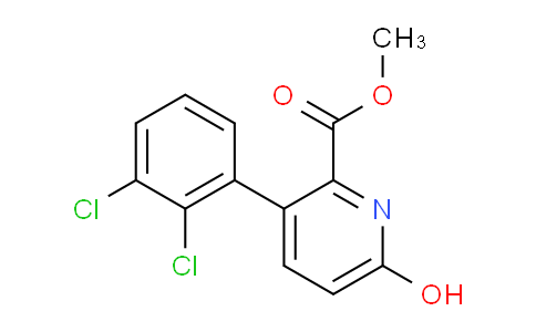AM86448 | 1361842-07-0 | Methyl 3-(2,3-dichlorophenyl)-6-hydroxypicolinate