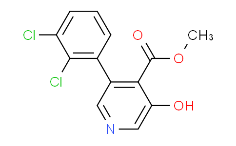 AM86451 | 1361842-13-8 | Methyl 3-(2,3-dichlorophenyl)-5-hydroxyisonicotinate