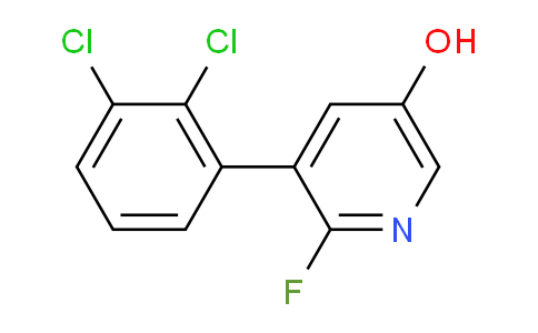 3-(2,3-Dichlorophenyl)-2-fluoro-5-hydroxypyridine