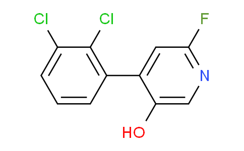 4-(2,3-Dichlorophenyl)-2-fluoro-5-hydroxypyridine