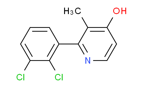 AM86512 | 1361827-48-6 | 2-(2,3-Dichlorophenyl)-4-hydroxy-3-methylpyridine