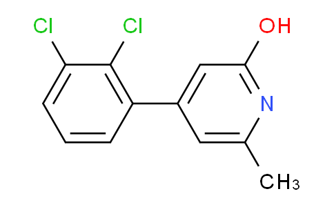 4-(2,3-Dichlorophenyl)-2-hydroxy-6-methylpyridine