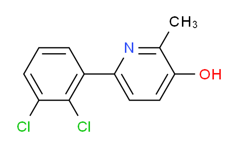 6-(2,3-Dichlorophenyl)-3-hydroxy-2-methylpyridine