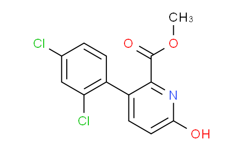 AM86543 | 1361896-15-2 | Methyl 3-(2,4-dichlorophenyl)-6-hydroxypicolinate