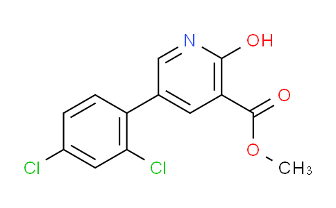 AM86544 | 1361837-75-3 | Methyl 5-(2,4-dichlorophenyl)-2-hydroxynicotinate