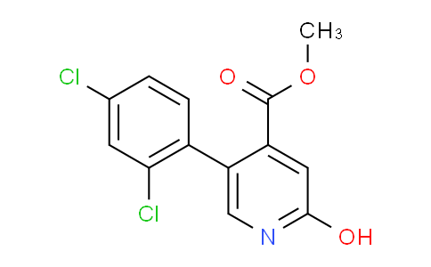 AM86545 | 1361709-75-2 | Methyl 5-(2,4-dichlorophenyl)-2-hydroxyisonicotinate