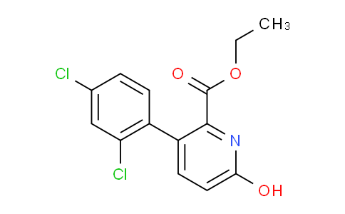 AM86550 | 1361781-27-2 | Ethyl 3-(2,4-dichlorophenyl)-6-hydroxypicolinate