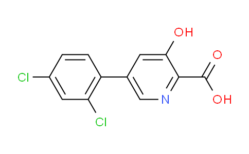 AM86556 | 1361771-25-6 | 5-(2,4-Dichlorophenyl)-3-hydroxypicolinic acid