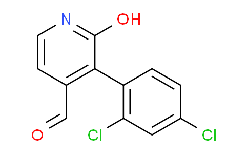 AM86569 | 1361731-12-5 | 3-(2,4-Dichlorophenyl)-2-hydroxyisonicotinaldehyde