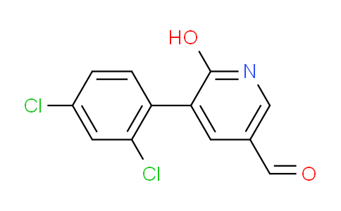 AM86570 | 1361840-88-1 | 5-(2,4-Dichlorophenyl)-6-hydroxynicotinaldehyde