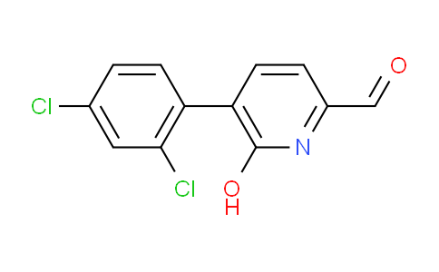 AM86571 | 1361480-96-7 | 5-(2,4-Dichlorophenyl)-6-hydroxypicolinaldehyde