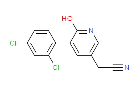 AM86584 | 1361679-00-6 | 3-(2,4-Dichlorophenyl)-2-hydroxypyridine-5-acetonitrile
