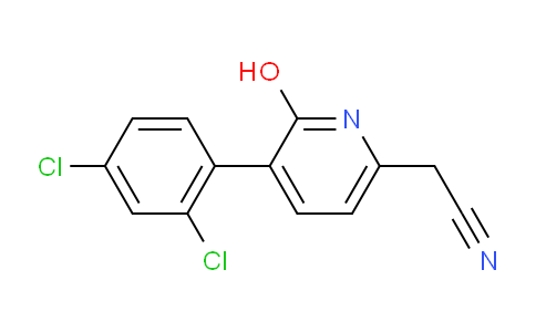 AM86585 | 1361890-58-5 | 3-(2,4-Dichlorophenyl)-2-hydroxypyridine-6-acetonitrile