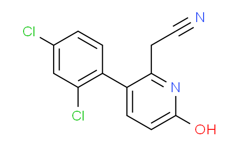 AM86586 | 1361727-25-4 | 3-(2,4-Dichlorophenyl)-6-hydroxypyridine-2-acetonitrile