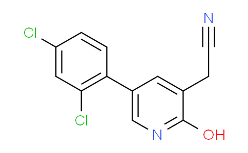 AM86587 | 1361828-06-9 | 5-(2,4-Dichlorophenyl)-2-hydroxypyridine-3-acetonitrile