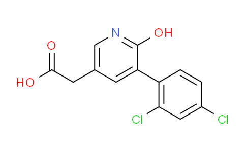 AM86590 | 1361913-36-1 | 3-(2,4-Dichlorophenyl)-2-hydroxypyridine-5-acetic acid