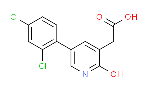AM86593 | 1361891-13-5 | 5-(2,4-Dichlorophenyl)-2-hydroxypyridine-3-acetic acid