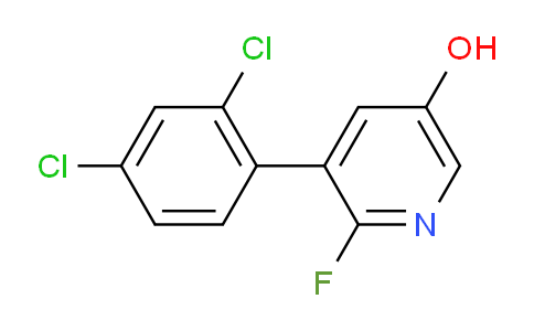 AM86597 | 1361905-81-8 | 3-(2,4-Dichlorophenyl)-2-fluoro-5-hydroxypyridine