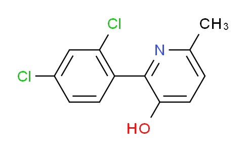AM86606 | 1361806-43-0 | 2-(2,4-Dichlorophenyl)-3-hydroxy-6-methylpyridine