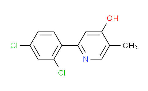 AM86608 | 1361836-54-5 | 2-(2,4-Dichlorophenyl)-4-hydroxy-5-methylpyridine