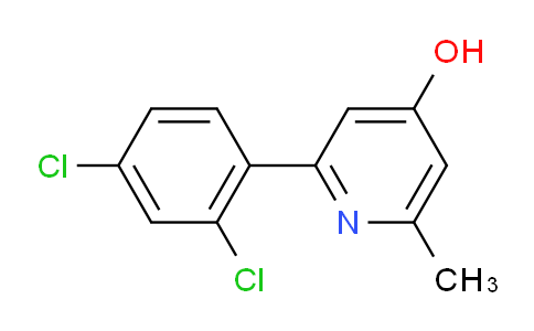 AM86609 | 1361878-12-7 | 2-(2,4-Dichlorophenyl)-4-hydroxy-6-methylpyridine