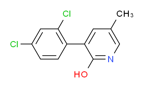 AM86611 | 1361764-03-5 | 3-(2,4-Dichlorophenyl)-2-hydroxy-5-methylpyridine