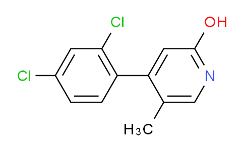 AM86616 | 1361718-14-0 | 4-(2,4-Dichlorophenyl)-2-hydroxy-5-methylpyridine