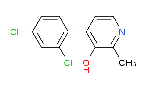 AM86618 | 1361743-75-0 | 4-(2,4-Dichlorophenyl)-3-hydroxy-2-methylpyridine