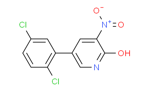 5-(2,5-Dichlorophenyl)-2-hydroxy-3-nitropyridine