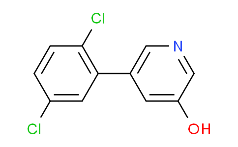 5-(2,5-Dichlorophenyl)-3-hydroxypyridine