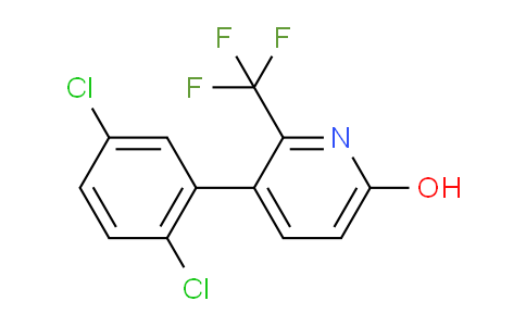 3-(2,5-Dichlorophenyl)-6-hydroxy-2-(trifluoromethyl)pyridine