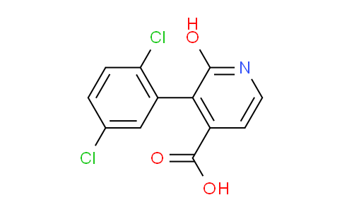 3-(2,5-Dichlorophenyl)-2-hydroxyisonicotinic acid
