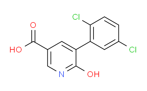 5-(2,5-Dichlorophenyl)-6-hydroxynicotinic acid