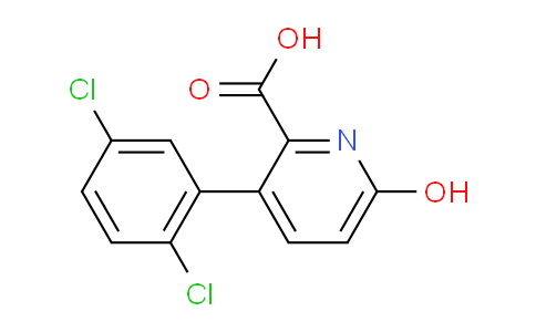 3-(2,5-Dichlorophenyl)-6-hydroxypicolinic acid
