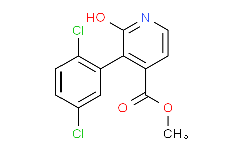 AM86662 | 1361683-00-2 | Methyl 3-(2,5-dichlorophenyl)-2-hydroxyisonicotinate