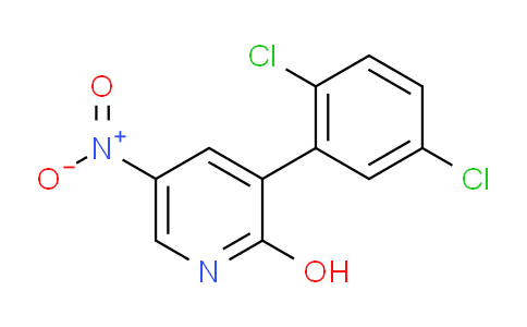 3-(2,5-Dichlorophenyl)-2-hydroxy-5-nitropyridine