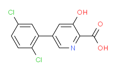 5-(2,5-Dichlorophenyl)-3-hydroxypicolinic acid